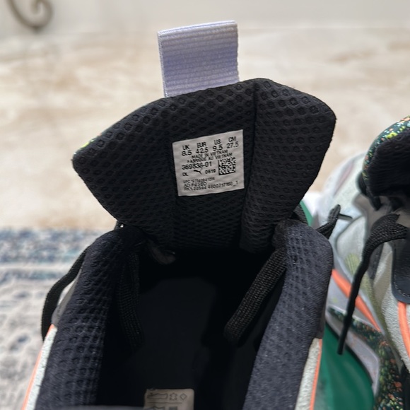 Puma Mens 9.5 RS-X FD Trophy Running Shoes-Fair Aqua/Ponderosa - Picture 5 of 8